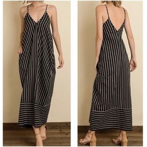 STRIPE MAXI DRESS